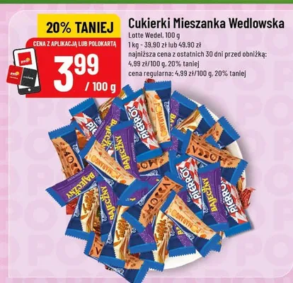 Cukierki mieszanka wedlowska promocja w POLOmarket