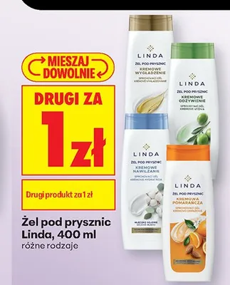 Żel pod prysznic Linda promocja w Biedronka