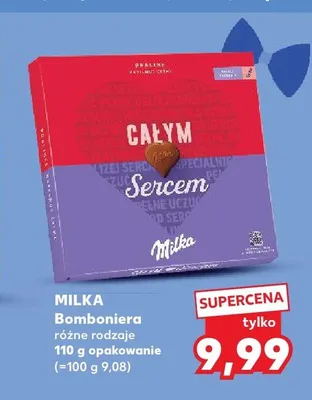 Bomboniera Milka Całym Sercem promocja w Kaufland