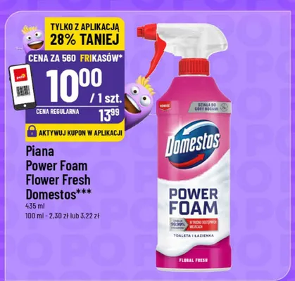 Piana Power Foam Flower Fresh Domestos promocja w POLOmarket