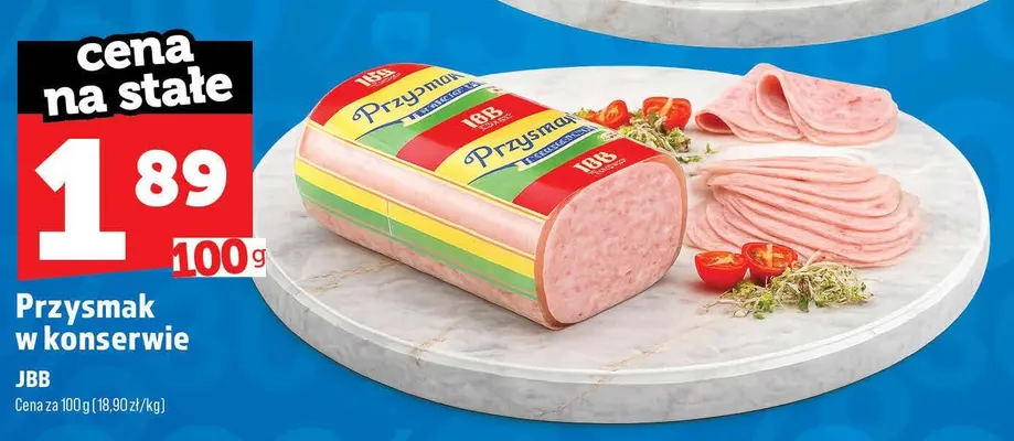 Przysmak w konserwie JBB promocja w TOPAZ