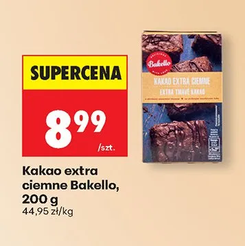 Kakao extra ciemne promocja w Biedronka