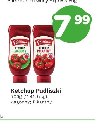 Ketchup pikantny Pudliszki promocja w Limonka