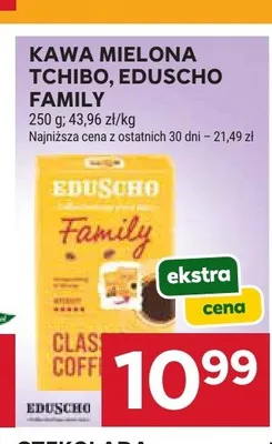 Kawa mielona Tchibo Eduscho Family promocja w Stokrotka