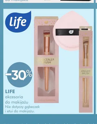 Pędzel skośny Life Angled Brush promocja w Super-Pharm