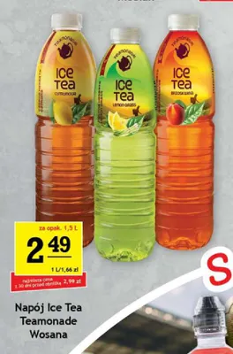 Napój Ice Tea Wosana Teamonade Lemon promocja w Gram Market