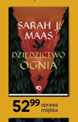 Książka Dziedzictwo ognia Sarah J. Maas promocja w Empik
