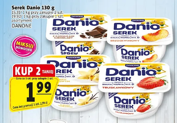 Serek Danio promocja w Prim Market