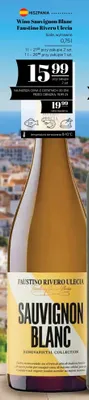 Wino Sauvignon Blanc Faustino Rivero Ulecia promocja w POLOmarket