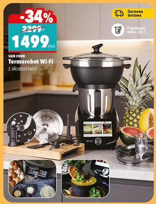 Termorobot Wi-Fi z akcesoriami promocja w Biedronka Home