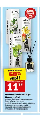 Patyczki zapachowe Alya Nature gardenia promocja w Twój Market