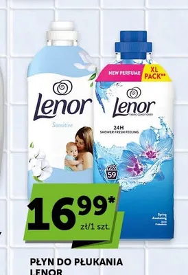 Płyn do płukania tkanin Lenor Sensitive promocja w ABC