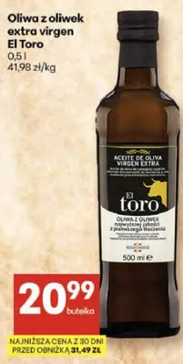 Oliwa z oliwek extra virgen promocja w Delikatesy Centrum