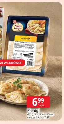 Pierogi Nasze Specjały promocja w Leclerc