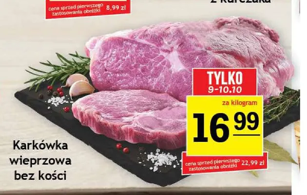 Karkówka wieprzowa bez kości promocja w Gram Market