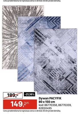 Dywan PACYFIK 80x150cm promocja w Leroy Merlin