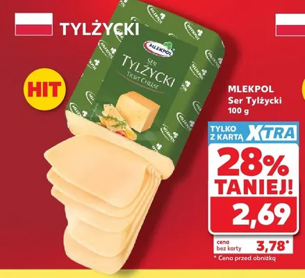 Ser Tylżycki MLEKPOL promocja w Kaufland