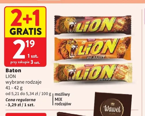 Baton Lion promocja w Intermarche