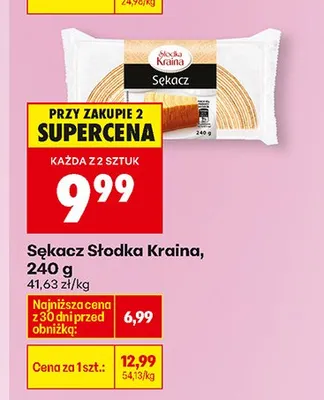 Sękacz Słodka Kraina promocja w Biedronka