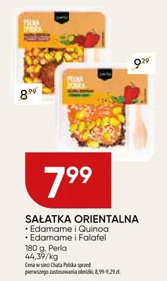 Sałatka orientalna edamame i quinoa promocja w Chata Polska
