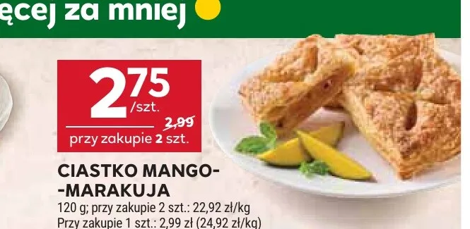 Ciastko mango-marakuja promocja w Stokrotka