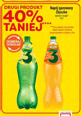 Napój gazowany Zbyszko 3 Cytryny promocja w POLOmarket