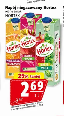 Napój niegazowany Hortex promocja w Prim Market