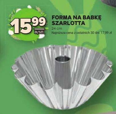 Forma na babkę Szarlotta 24cm promocja w Stokrotka