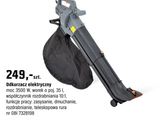 Odkurzacz elektryczny promocja w OBI