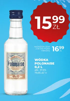 Wódka Polonaise promocja w Duży Ben