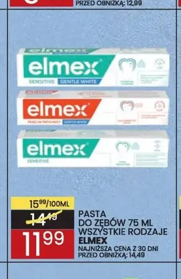 Pasta do zębów Elmex Przeciw Próchnicy promocja w Wafelek
