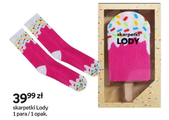 Skarpetki Lody promocja w Empik