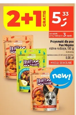 Przysmaki dla psa Pan Mięsko promocja w Dealz