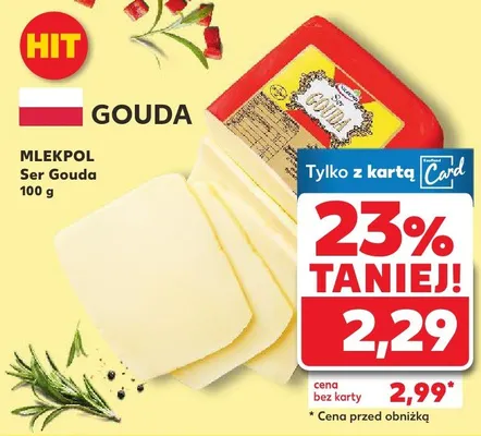 Ser Gouda promocja w Kaufland