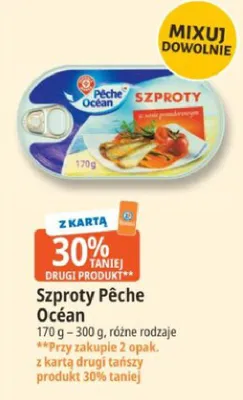 Szproty Océan promocja w Leclerc