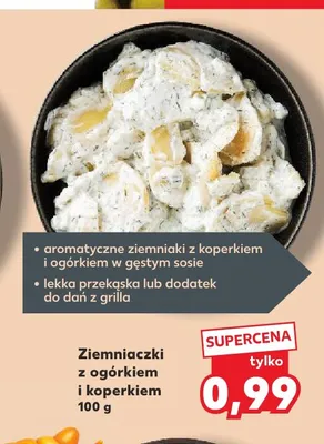 Ziemniaczki z ogórkiem i koperkiem promocja w Kaufland