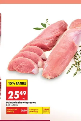 Polędwiczka wieprzowa promocja w Biedronka