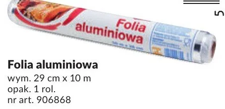 Folia aluminiowa promocja w Makro