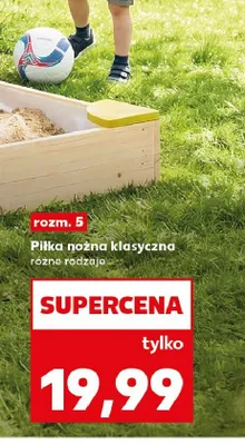Piłka nożna klasyczna rozm. 5 promocja w Kaufland