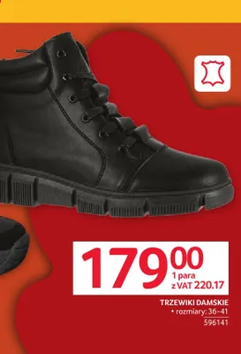 Trzewiki damskie promocja w Selgros