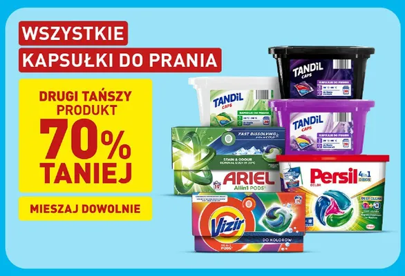 Kapsułki do prania Vizir Allin1 Pods promocja w Aldi