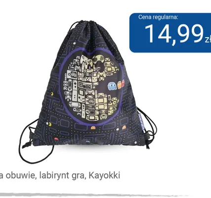 Worek na obuwie Kayokki labirynt gra promocja w Smyk