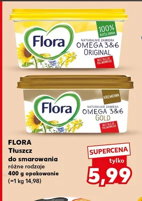 Tłuszcz do smarowania Gold Flora promocja w Kaufland