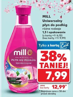 Uniwersalny płyn do podłóg różne rodzaje promocja w Kaufland