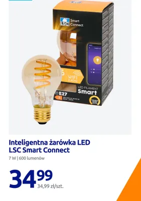 Inteligentna żarówka LED LSC Smart Connect promocja w Action