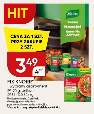 Fix Knorr promocja w Chata Polska