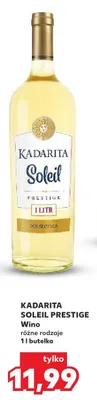 Wino różne rodzaje Soleil Prestige promocja w Kaufland