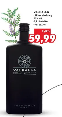 Likier ziołowy Valhalla promocja w Kaufland
