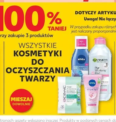 Kosmetyki do oczyszczania twarzy promocja w Kaufland