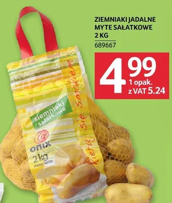 Ziemniaki jadalne mytę sałatkowe promocja w Selgros